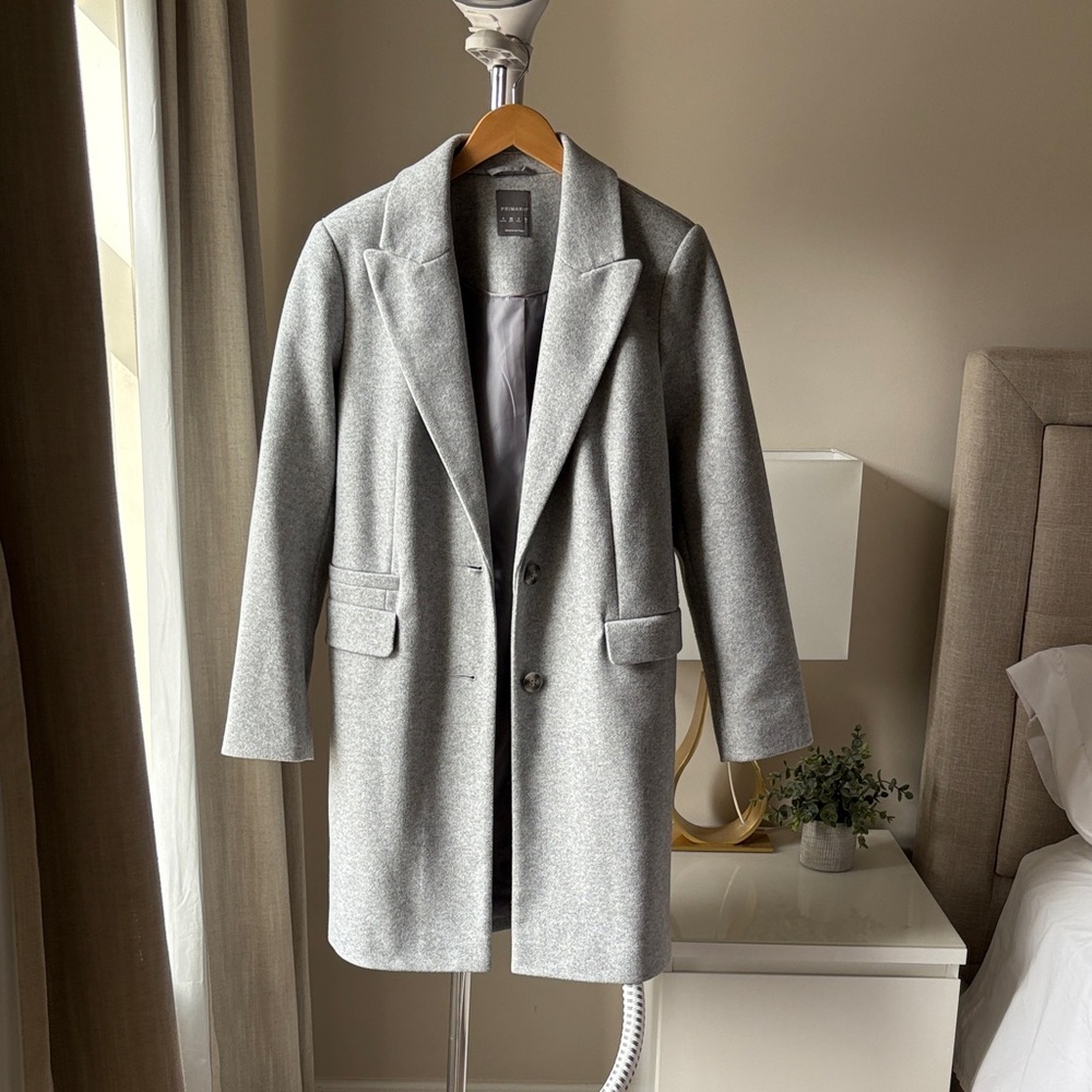 Grey Pea Coat